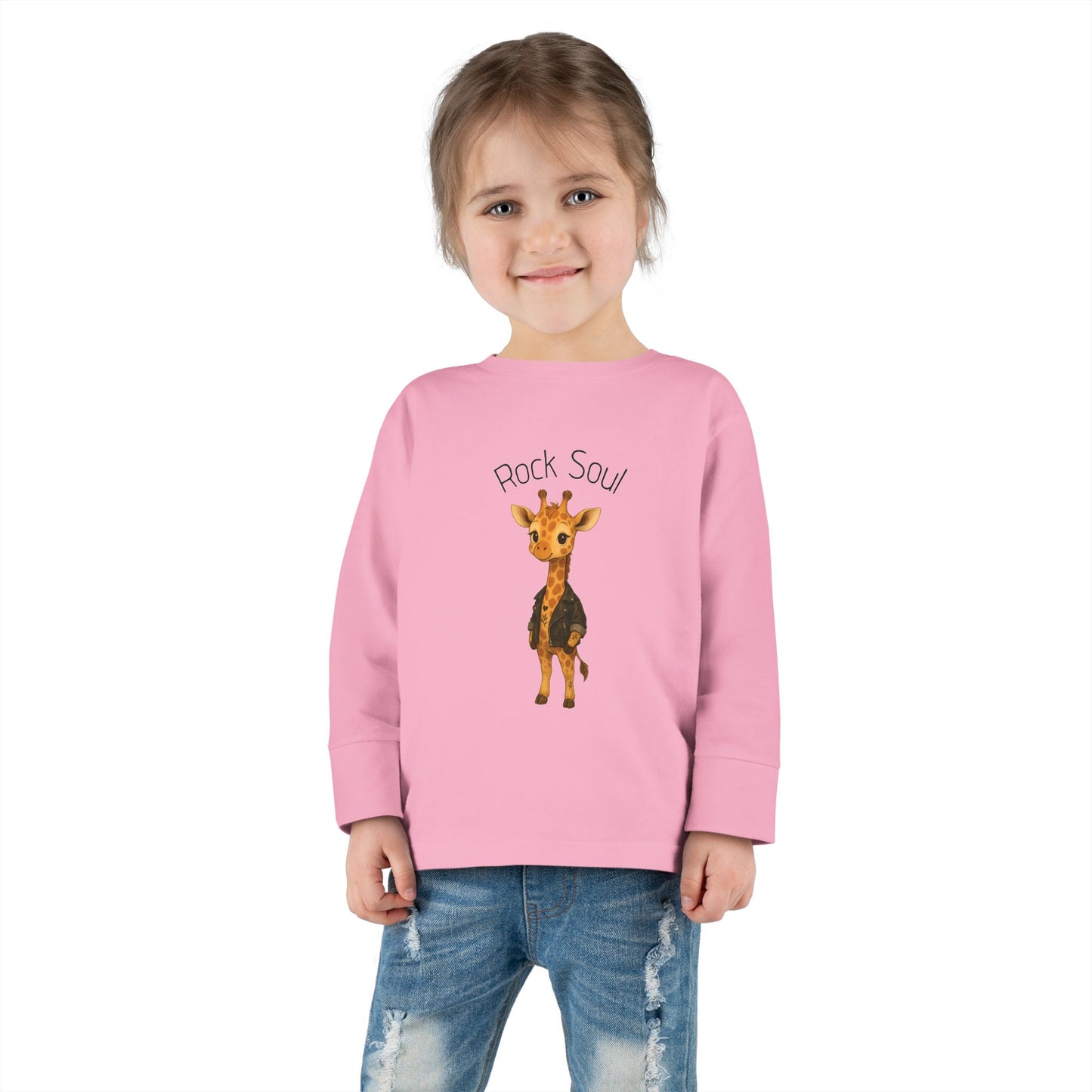 Rock Soul Kids Tees - Giraffe - Sweet Animals with a Rebel Beat