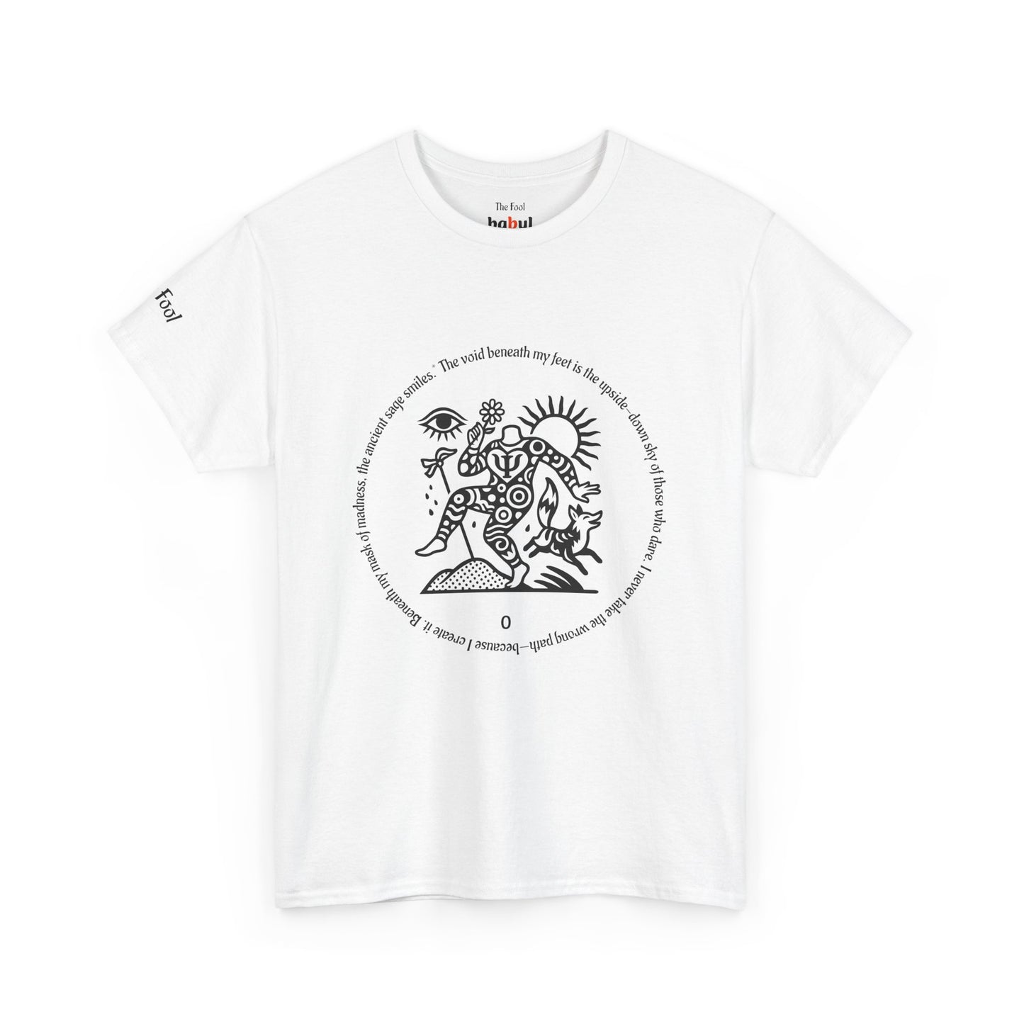 The Fool - ArcanaPop T-Shirt – Where Tarot Magic Meets Pop Art