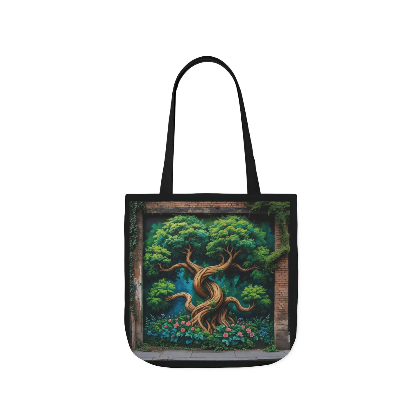 Artistic Surge - Eco-Friendly Canvas Tote Bag - TREE
