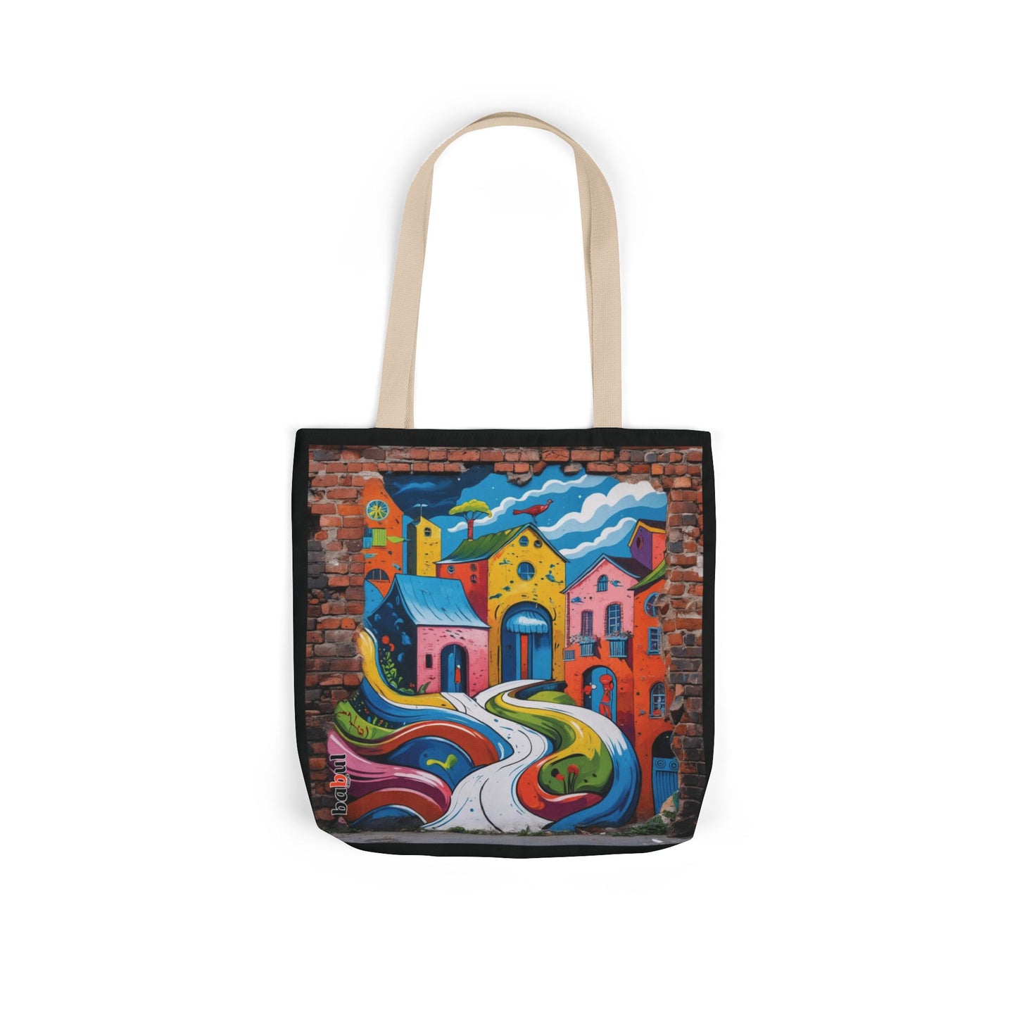 Artistic Surge - Eco-Friendly Canvas Tote Bag - HOUSES