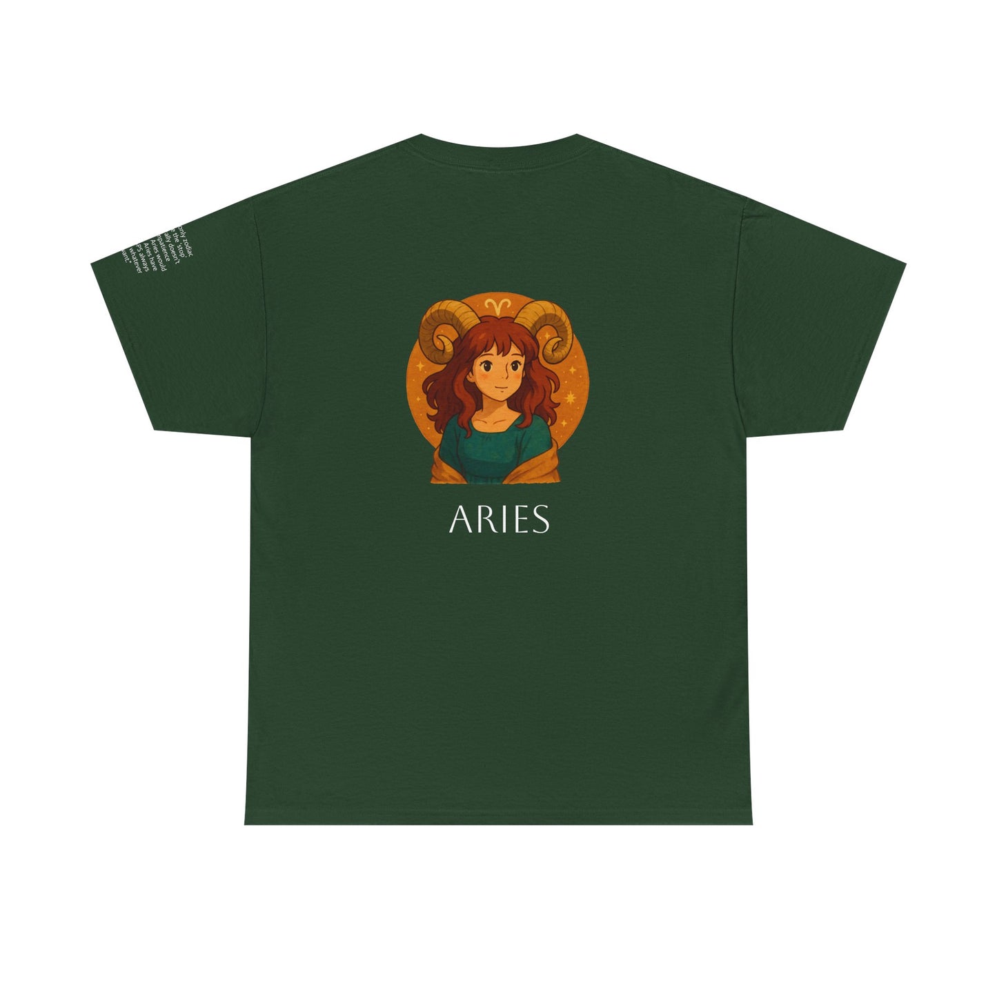 Aries - Dreamy Zodiac T-Shirts – The Magic of the Stars in Ghibli Style