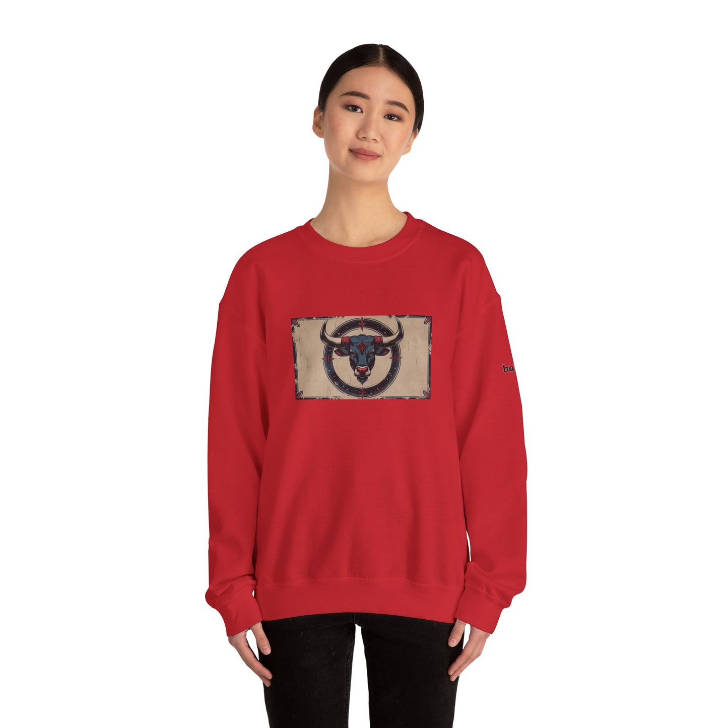 Taurus - Gothic Zodiac Blue Sweatshirt