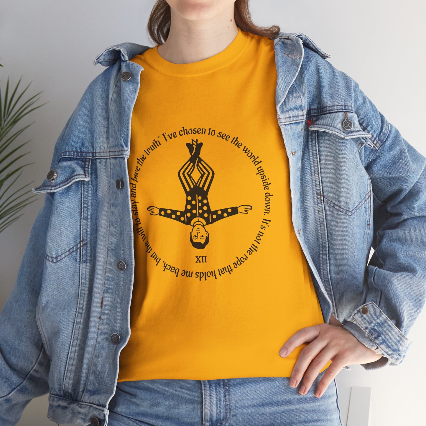 The Hanged Man - ArcanaPop T-Shirt – Where Tarot Magic Meets Pop Art