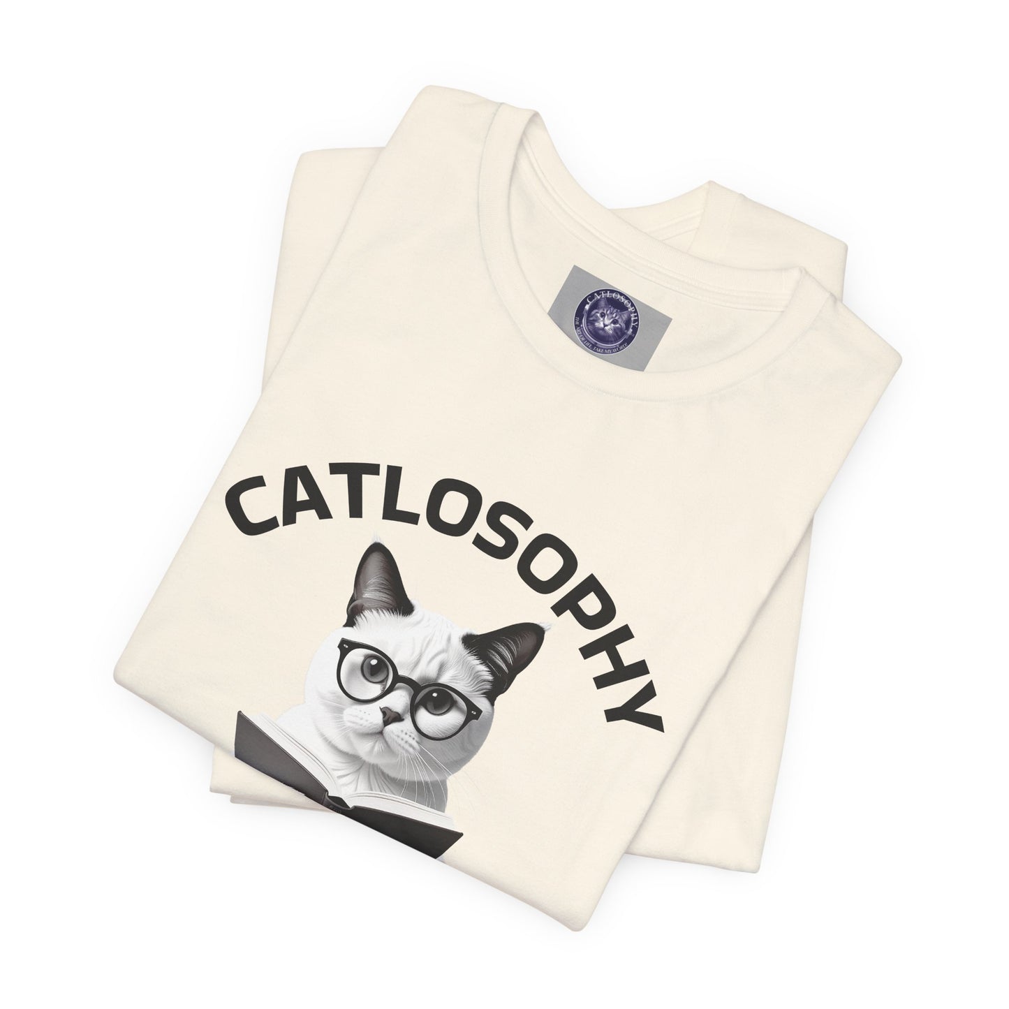 Catlosophy Unisex Jersey Short Sleeve Tee – "Resting isn't Lazy" Design