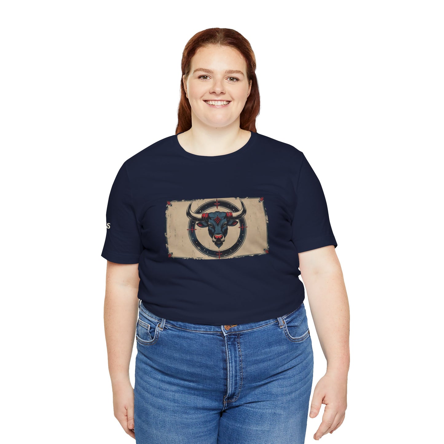 Taurus - Gothic Zodiac T-Shirt. Zodiac in the Shadows