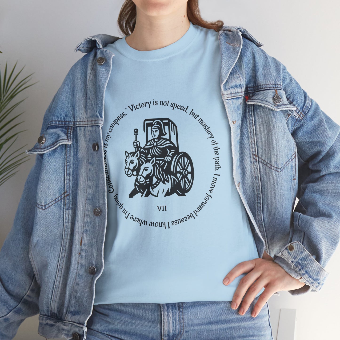 The Chariot - ArcanaPop T-Shirt – Where Tarot Magic Meets Pop Art