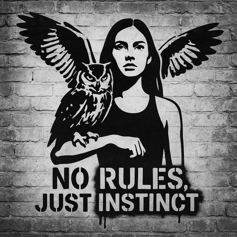 Rebel Graphic Tee - Unisex Heavy Cotton T-Shirt for the Wild at Heart. Rebel Tees, Born to Be Worn - NO RULES, JUST INSTINCT