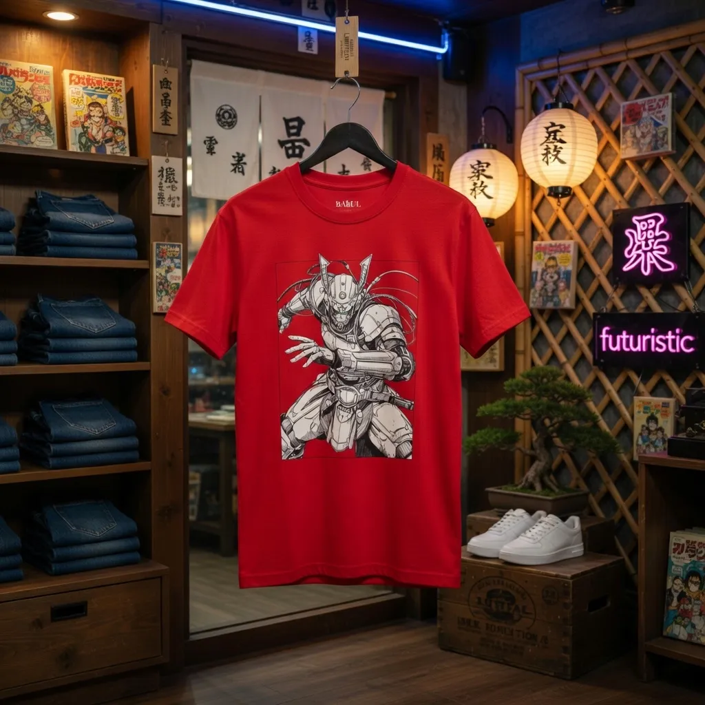 NEO-BUSHIDO red campaign look