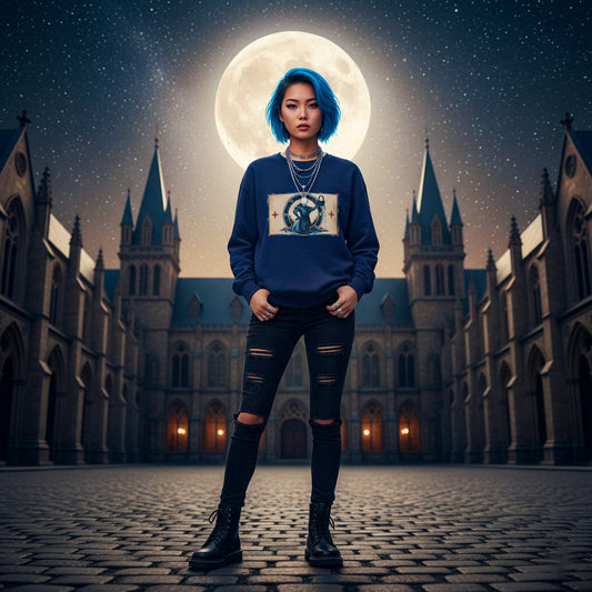 Not Your Basic Star Sign: Why This Gothic Aquarius Sweatshirt is for the Real Water Bearer