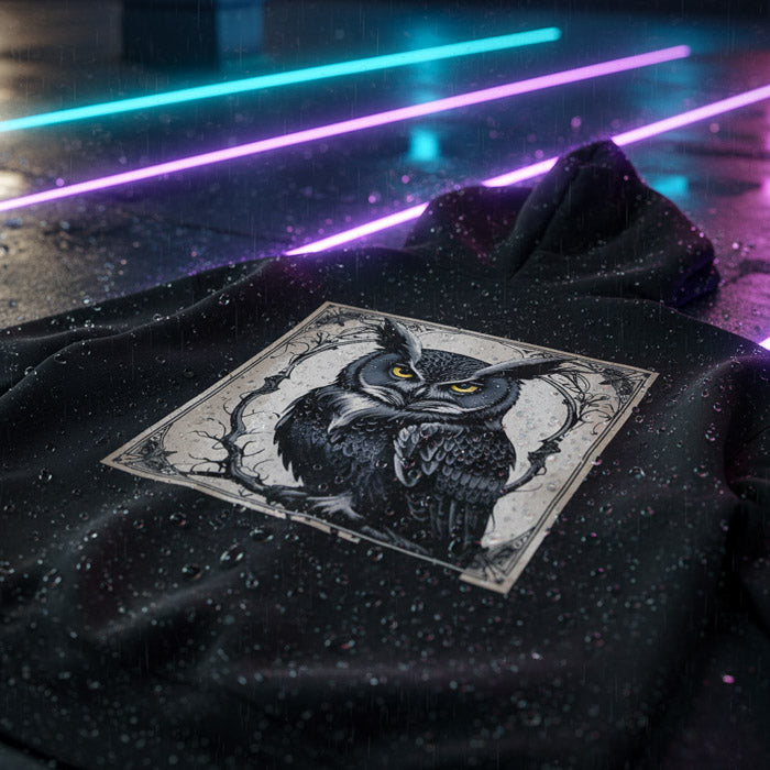 The Magic Animals Collection Sweatshirts brings ancient symbols to life in bold black designs. Each animal, owl, deer, crow, horse, is a timeless emblem of spirit and instinct.