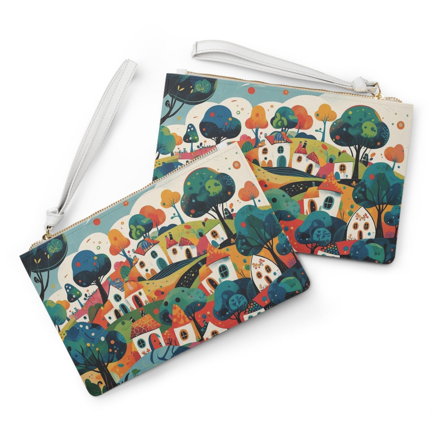 DREAMY LANDSCAPE Zipper Clutch Bags