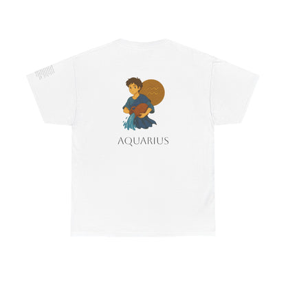 AQUARIUS - Dreamy Zodiac T-Shirts – The Magic of the Stars in Ghibli Style