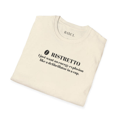 CoffeeTherapy T-Shirt – Irony Is the Best Cure (Right After Coffee)