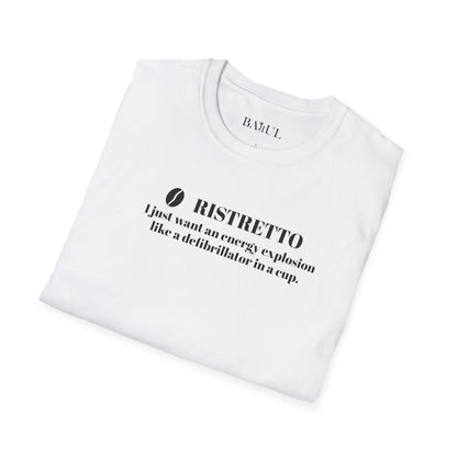 CoffeeTherapy T-Shirt – Irony Is the Best Cure (Right After Coffee)