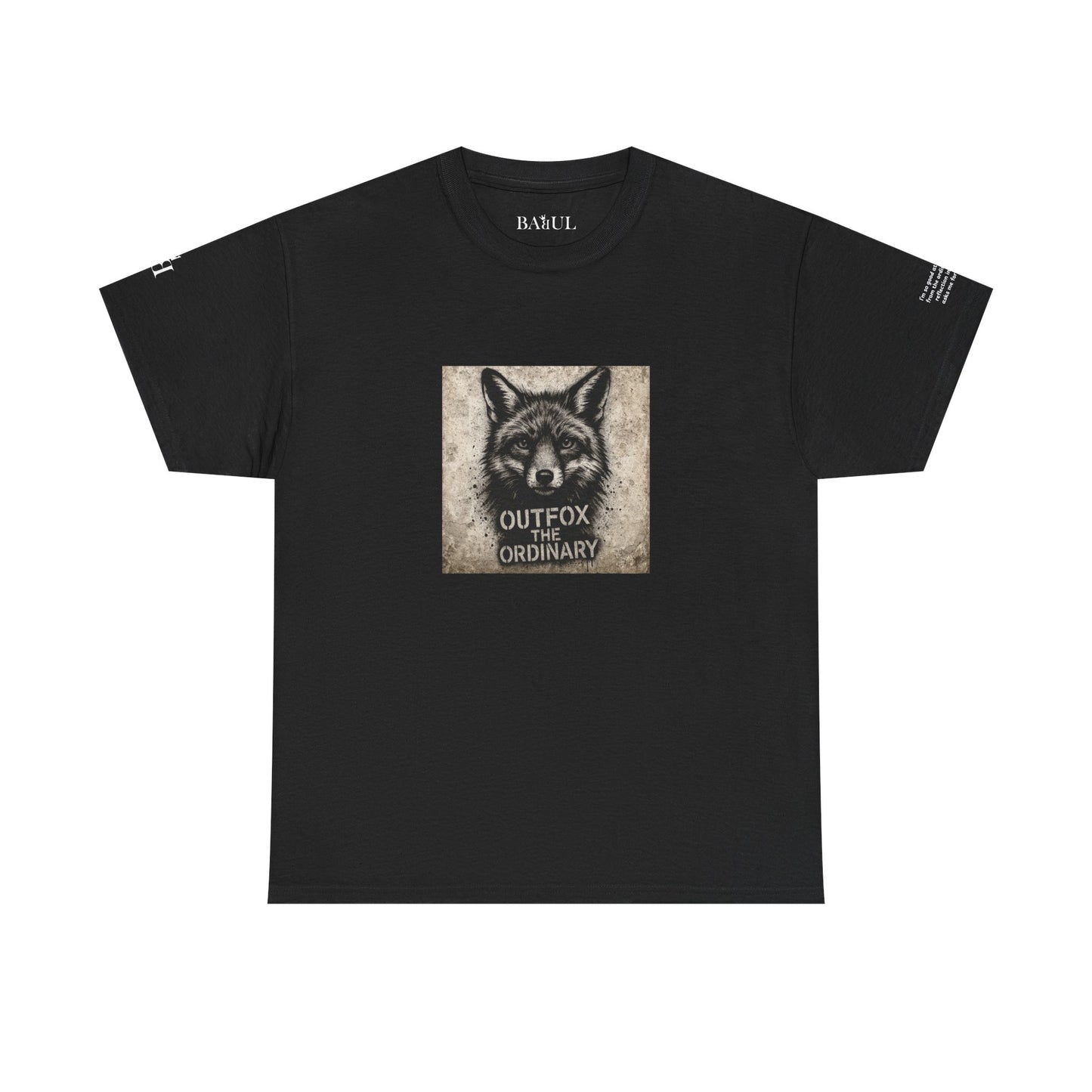 Rebel Graphic Tee - Unisex Heavy Cotton T-Shirt for the Wild at Heart. Rebel Tees, Born to Be Worn - Outfox The Ordinary