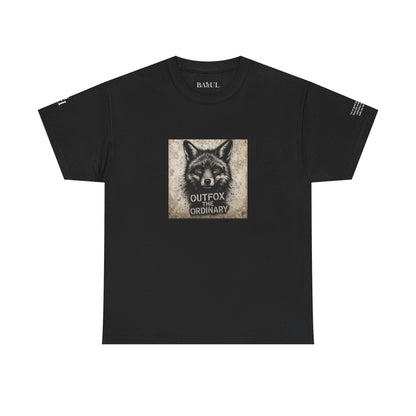 Rebel Graphic Tee - Unisex Heavy Cotton T-Shirt for the Wild at Heart. Rebel Tees, Born to Be Worn - Outfox The Ordinary