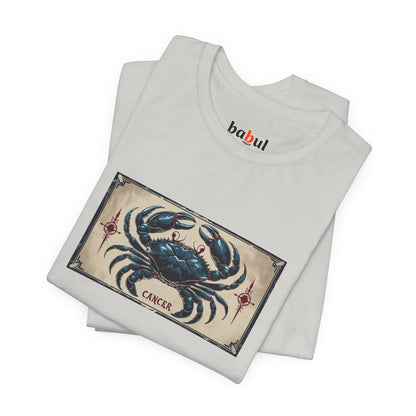 Cancer - Gothic Zodiac T-Shirt. Zodiac in the Shadows