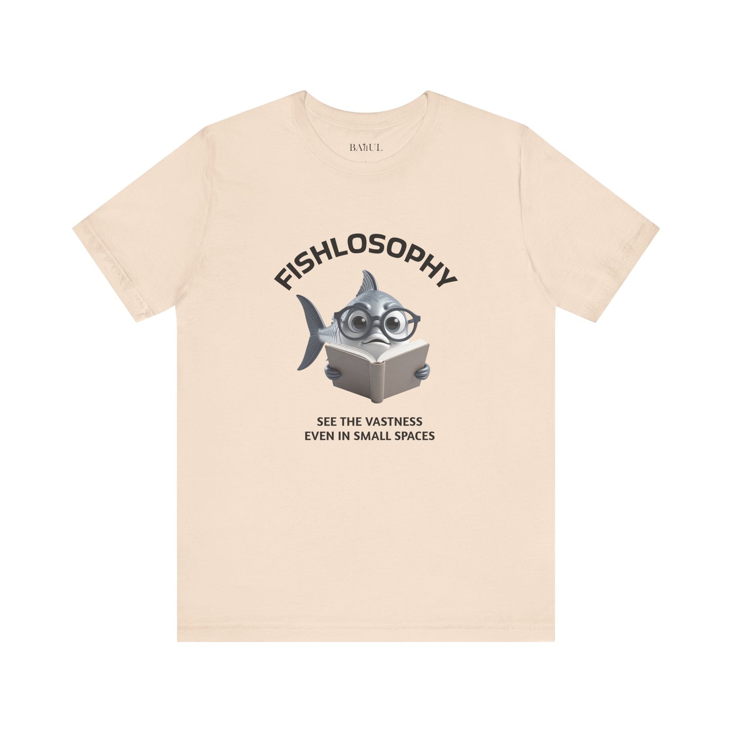 Fishlosophy Unisex Jersey Short Sleeve Tee –  See the vastness even in small spaces