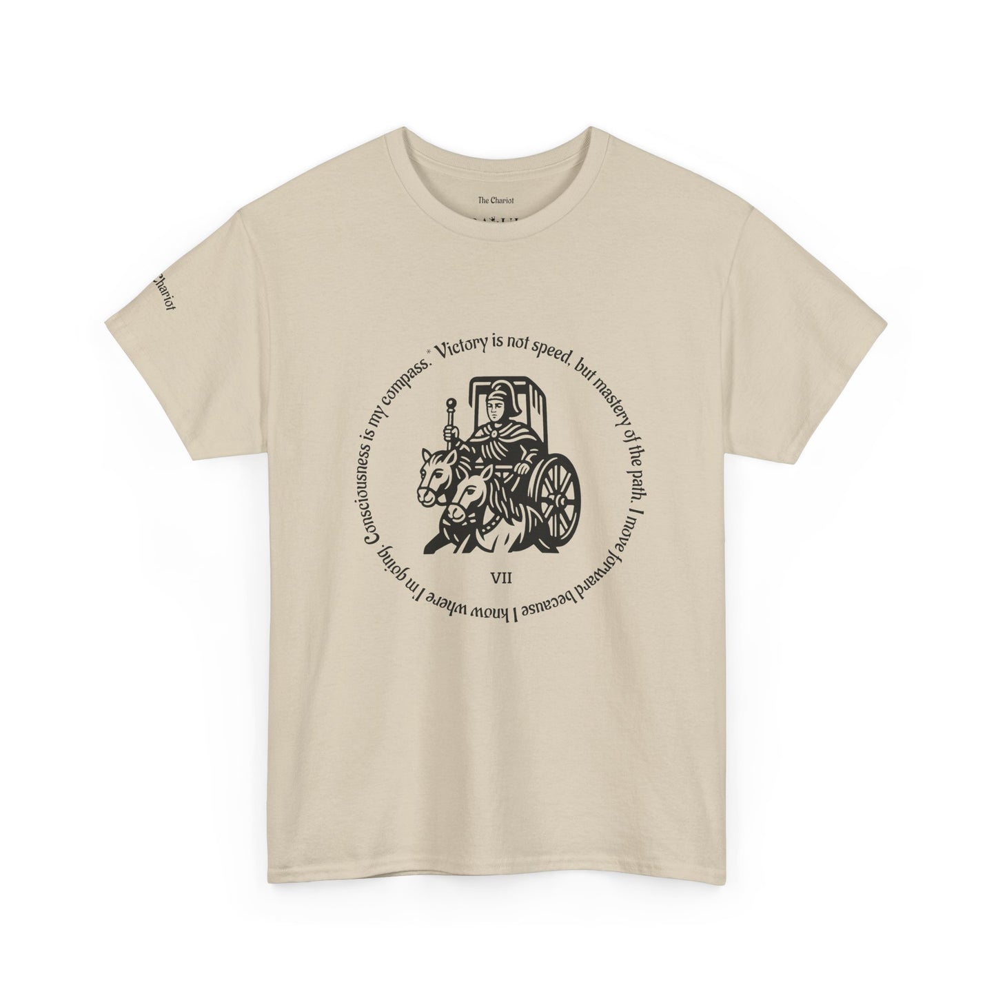 The Chariot - ArcanaPop T-Shirt – Where Tarot Magic Meets Pop Art