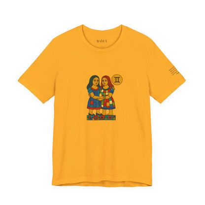 GEMINI - T-shirt, The Zodiac in Colors