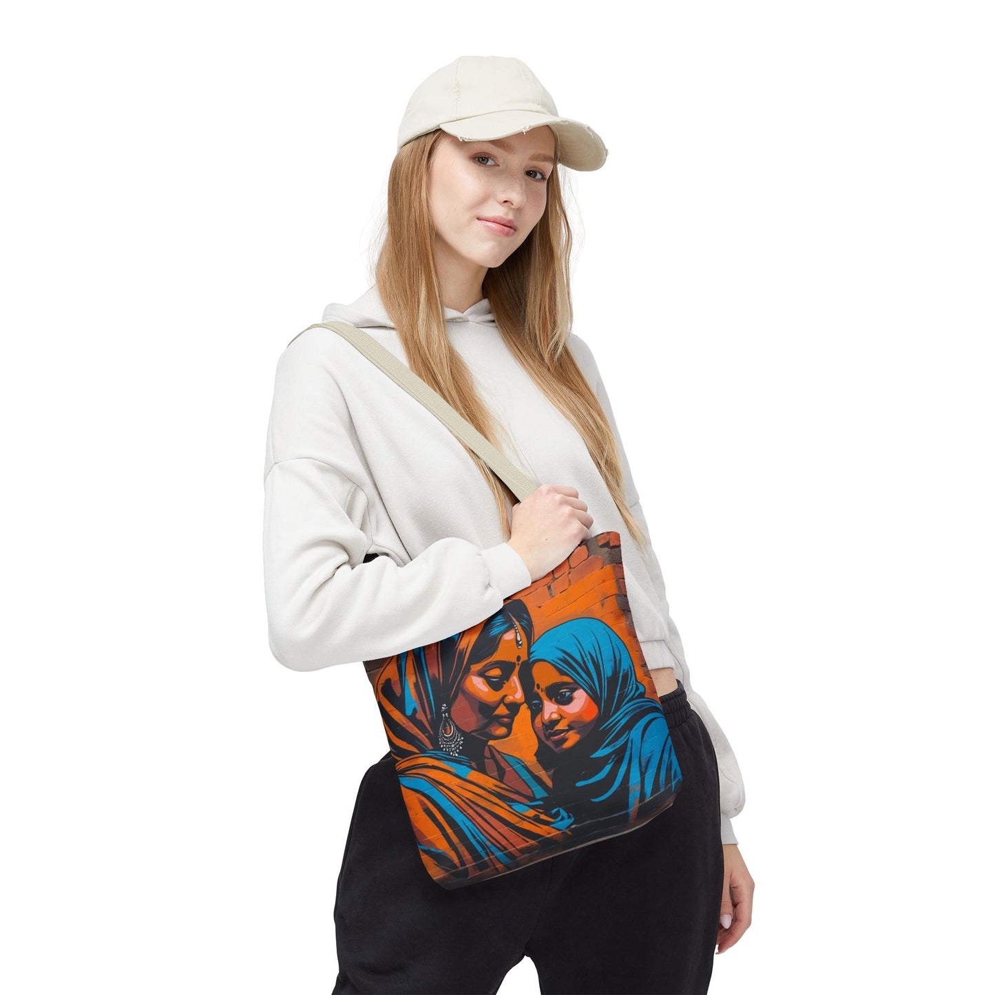 Artistic Surge - Eco-Friendly Canvas Tote Bag - TENDERNESS