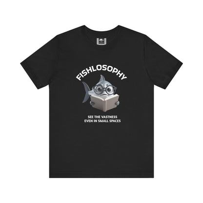 Fishlosophy Unisex Jersey Short Sleeve Tee –  See the vastness even in small spaces