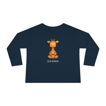 Zen Inside Long Sleeve Tee - GIRAFFE