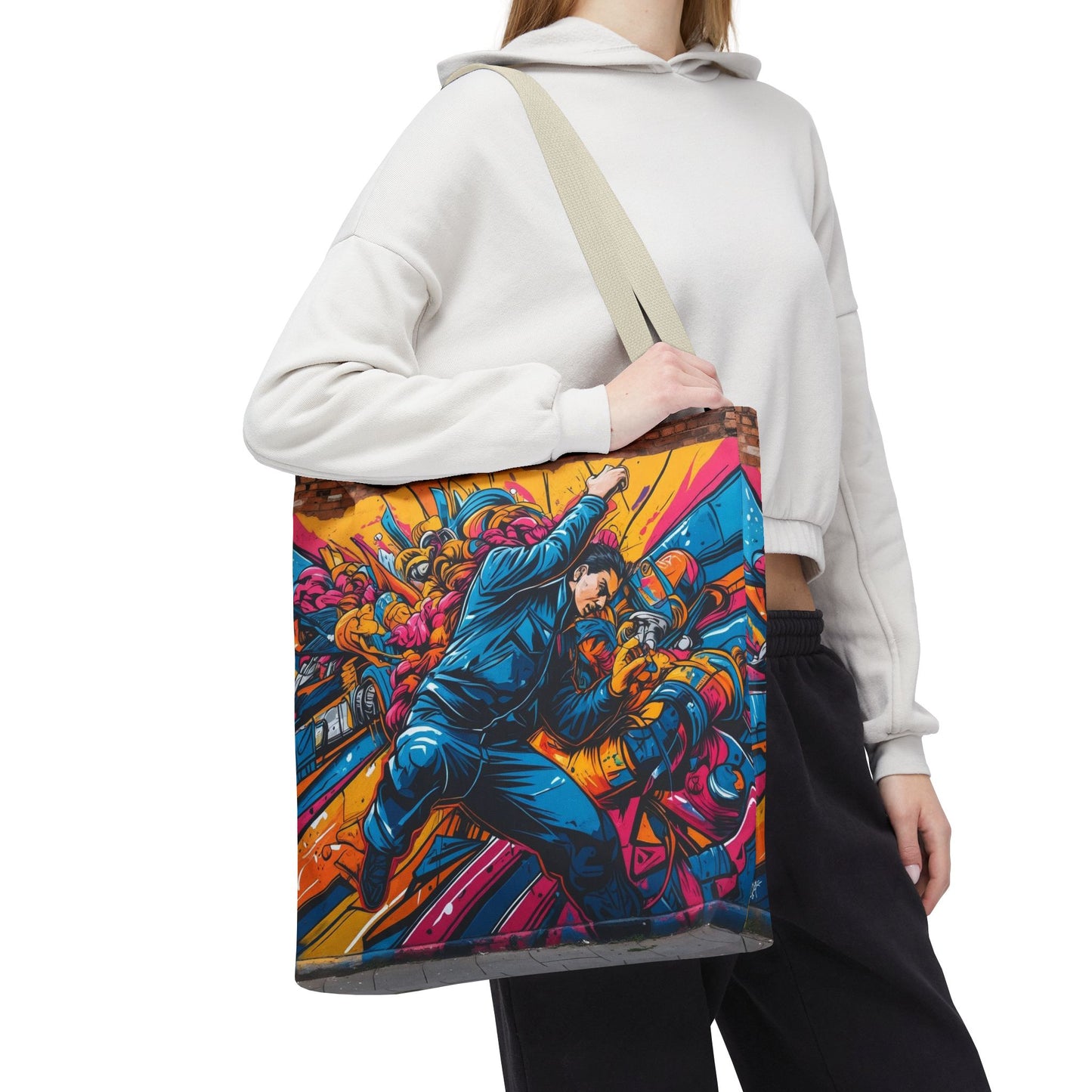 Artistic Surge - Eco-Friendly Canvas Tote Bag - MECHANICS