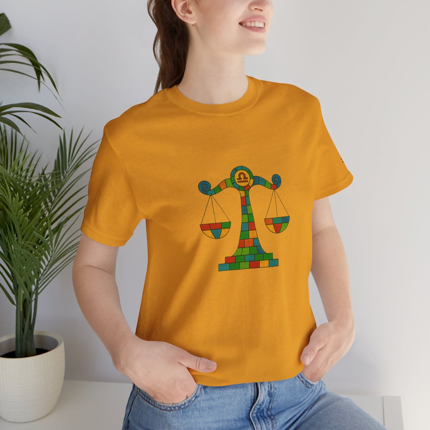 LIBRA - T-shirt, The Zodiac in Colors