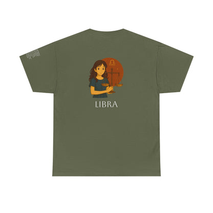 LIBRA - Dreamy Zodiac T-Shirts – The Magic of the Stars in Ghibli Style