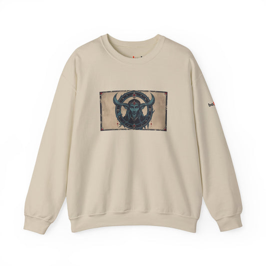 Capricorn - Gothic Zodiac Blue Sweatshirt