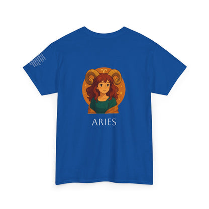 Aries - Dreamy Zodiac T-Shirts – The Magic of the Stars in Ghibli Style