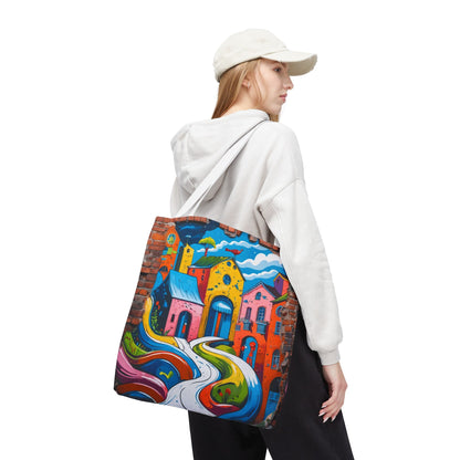 Artistic Surge - Eco-Friendly Canvas Tote Bag - HOUSES