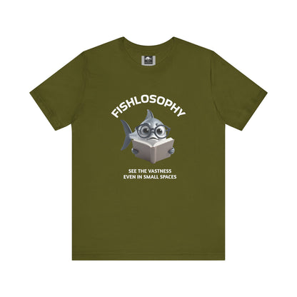 Fishlosophy Unisex Jersey Short Sleeve Tee –  See the vastness even in small spaces