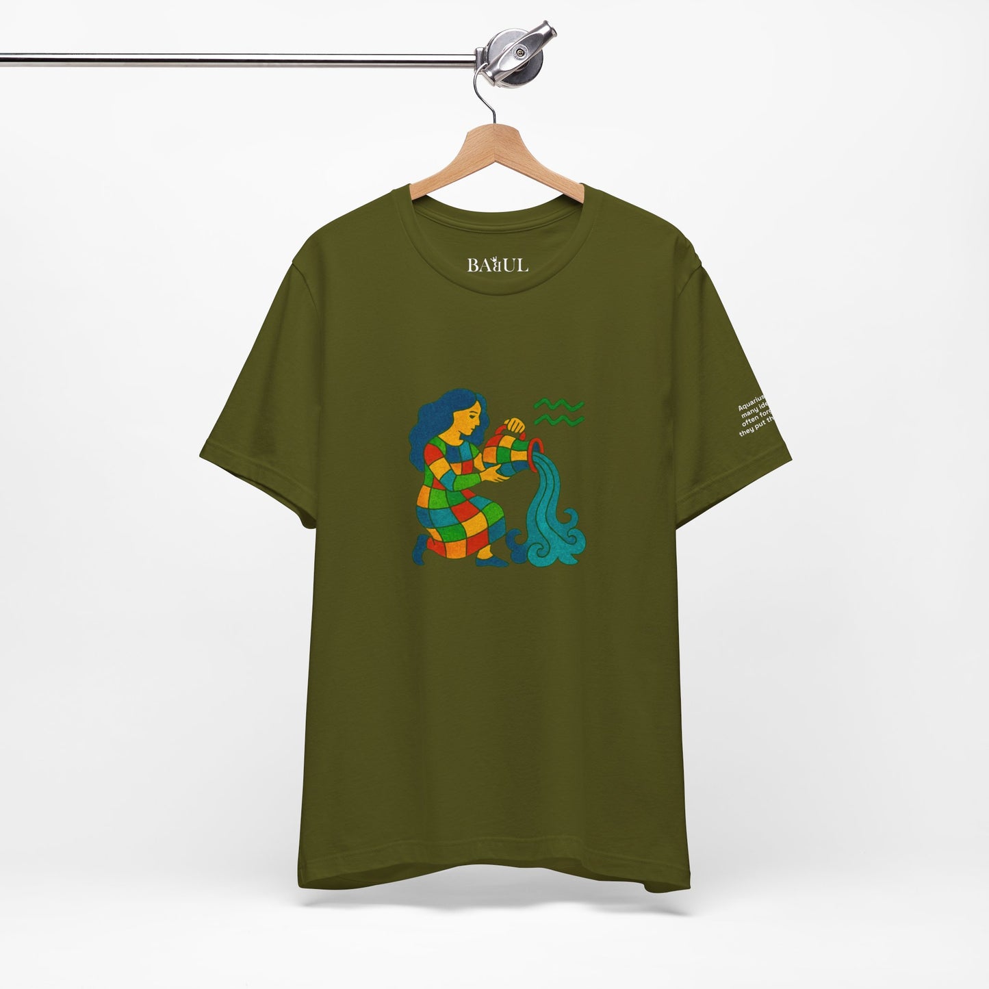 AQUARIUS - T-shirt, The Zodiac in Colors