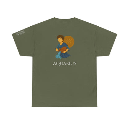 AQUARIUS - Dreamy Zodiac T-Shirts – The Magic of the Stars