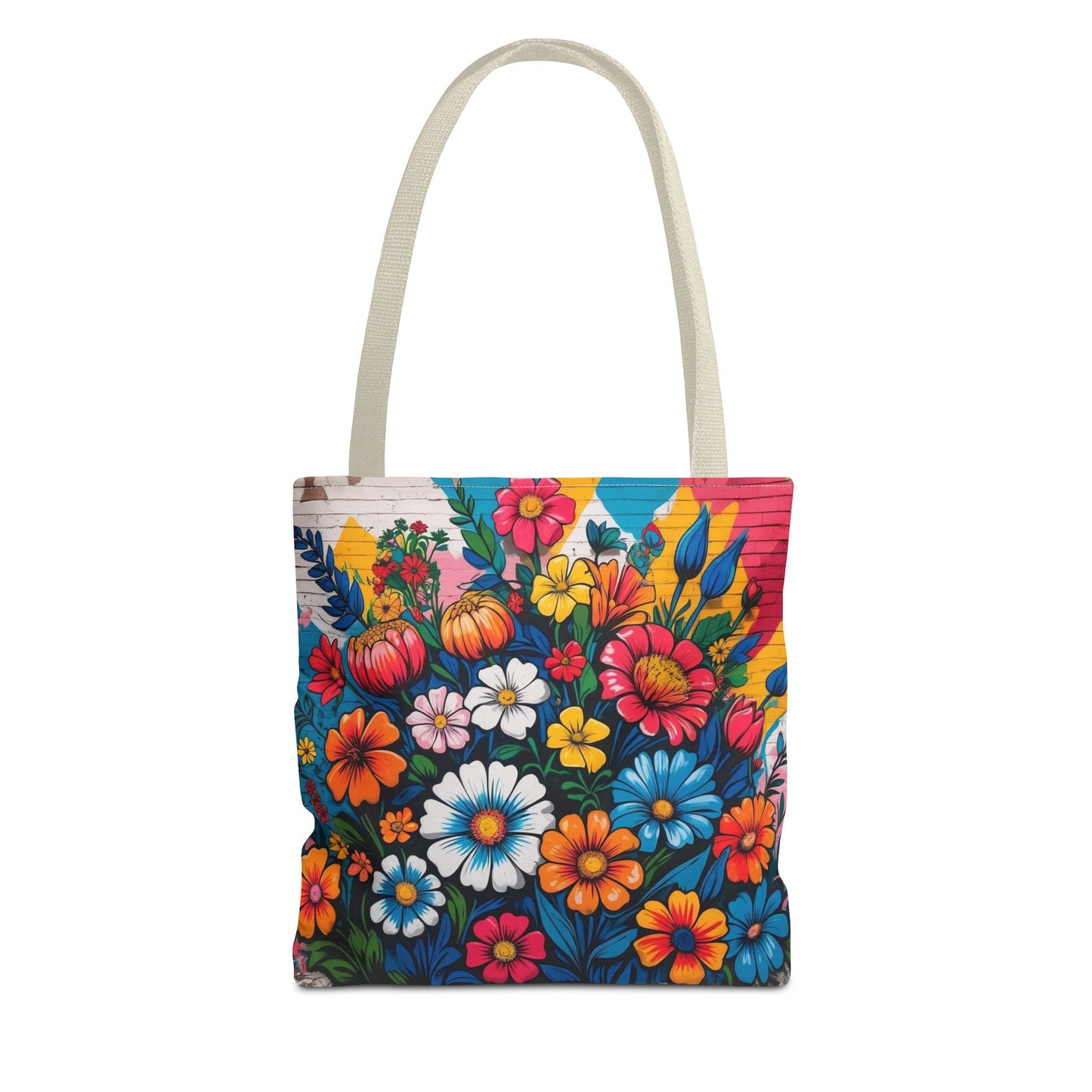 Artistic Surge - Eco-Friendly Canvas Tote Bag - FLOWERS