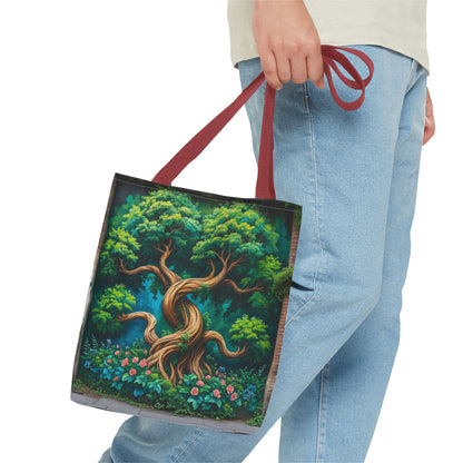 Artistic Surge - Eco-Friendly Canvas Tote Bag - TREE