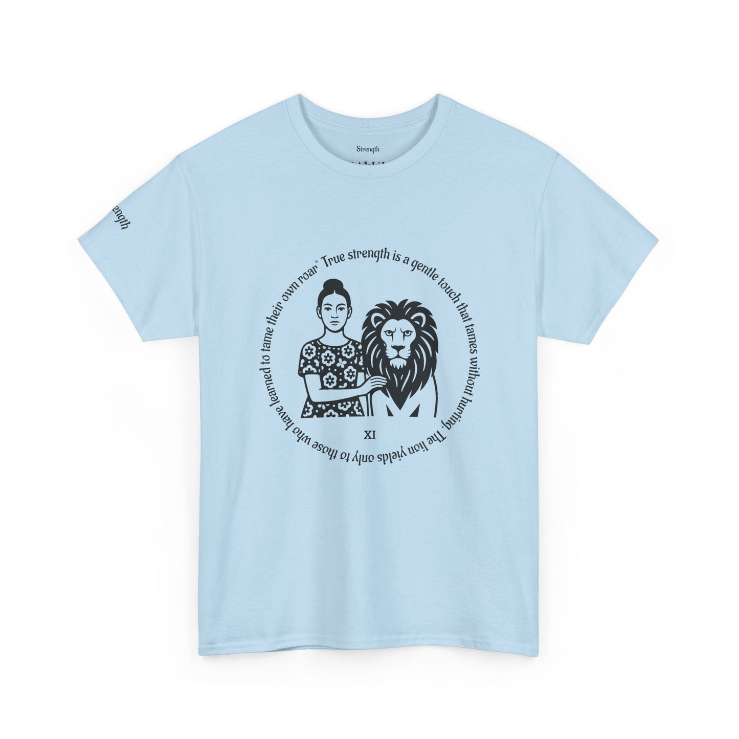 Strength - ArcanaPop T-Shirt – Where Tarot Magic Meets Pop Art