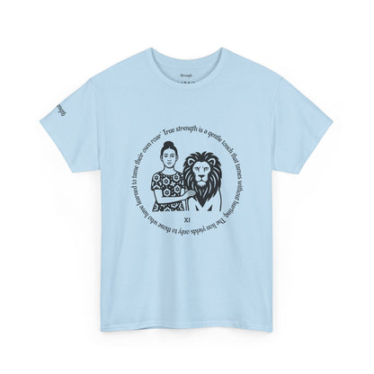 Strength - ArcanaPop T-Shirt – Where Tarot Magic Meets Pop Art
