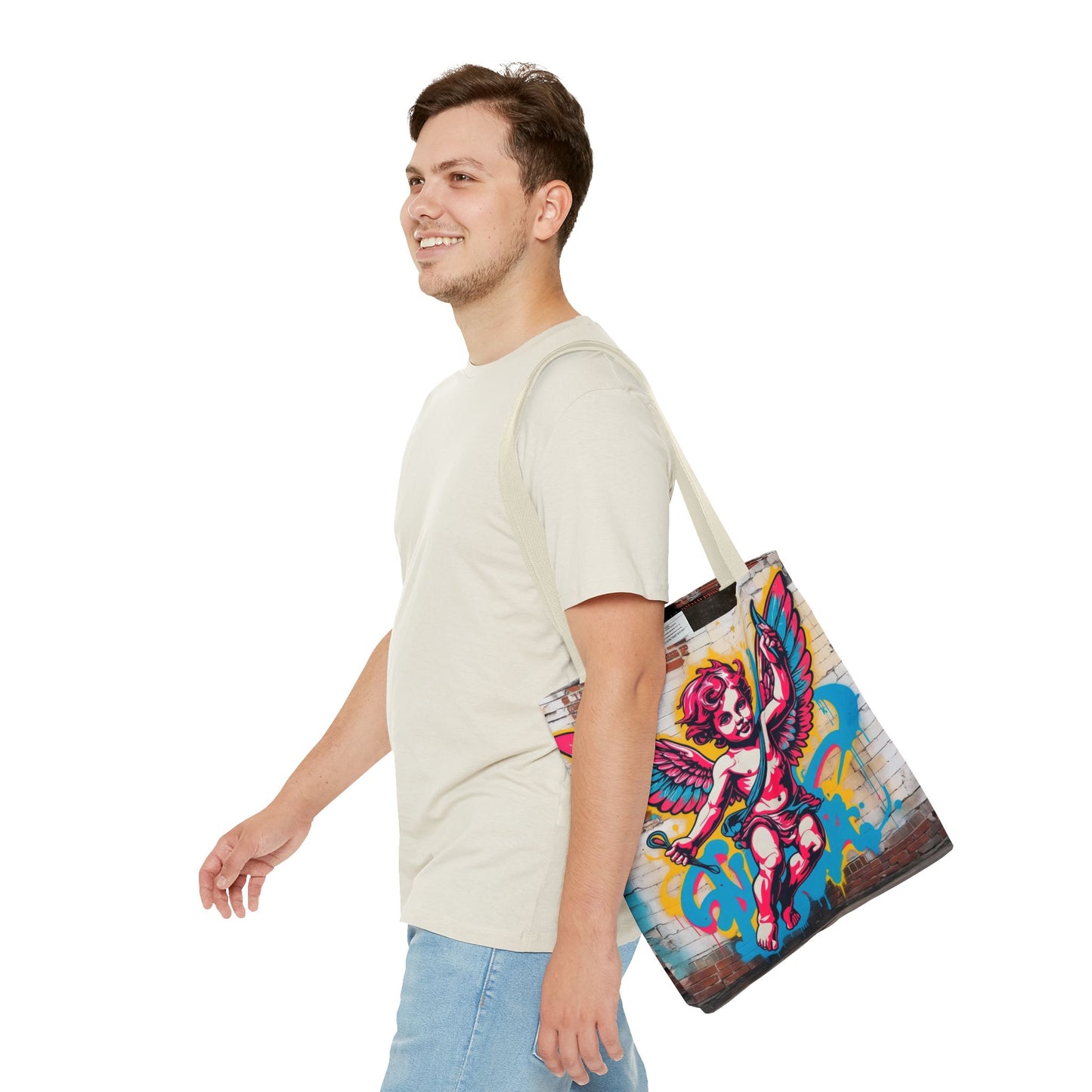 Artistic Surge - Eco-Friendly Canvas Tote Bag - ANGEL