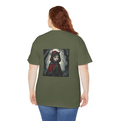Gothic Fairy Tales Collection Unisex T-Shirt, Red Riding Hood