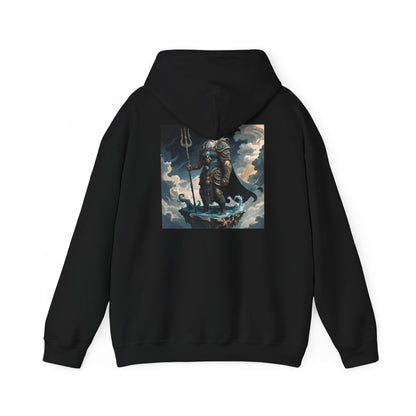 Dark Myths Sweatshirt – Greek Deities, Gothic Fantasy - Poseidon