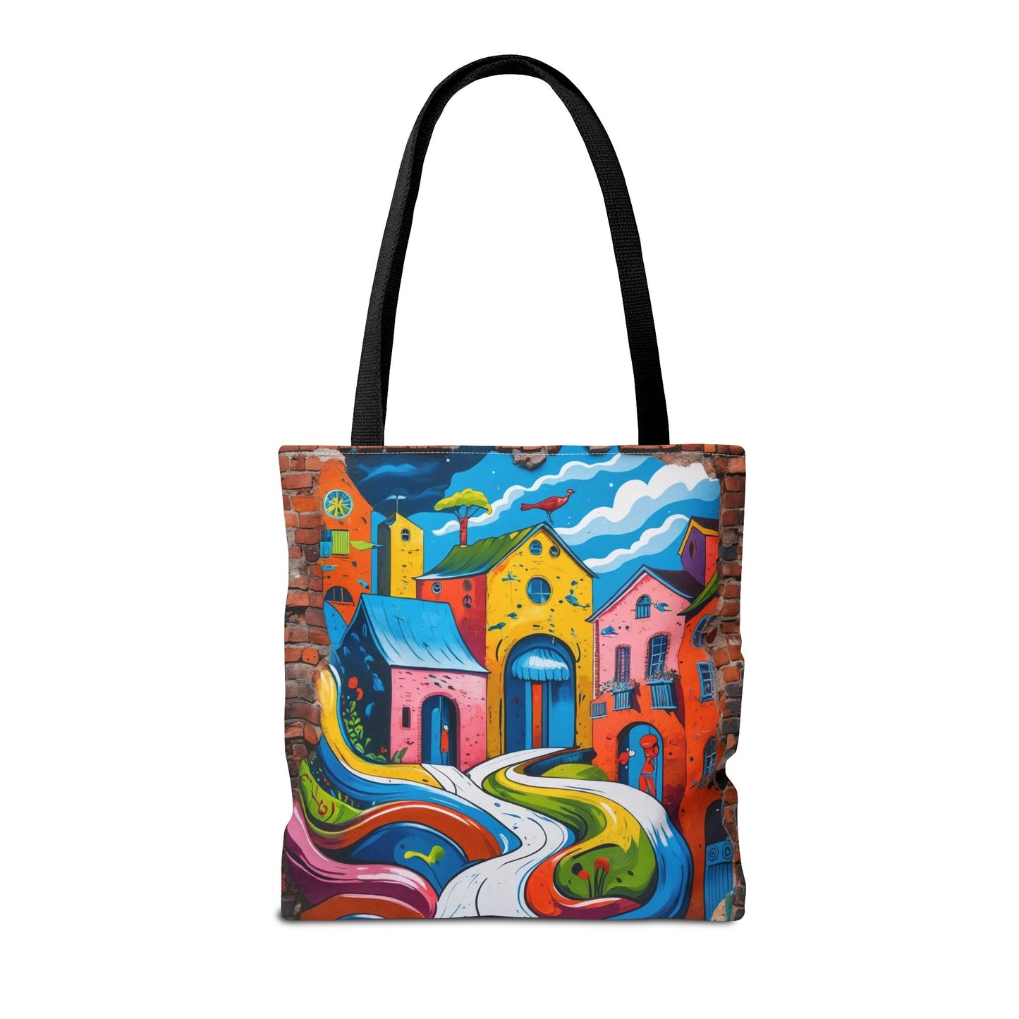 Artistic Surge - Eco-Friendly Canvas Tote Bag - HOUSES