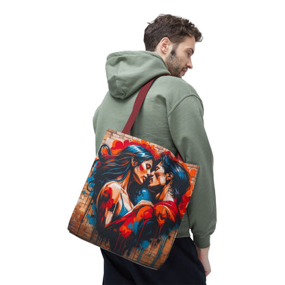 Artistic Surge - Eco-Friendly Canvas Tote Bag - LOVERS