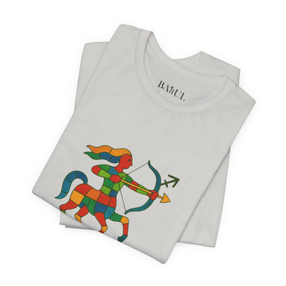 SAGITTARIUS - T-shirt, The Zodiac in Colors