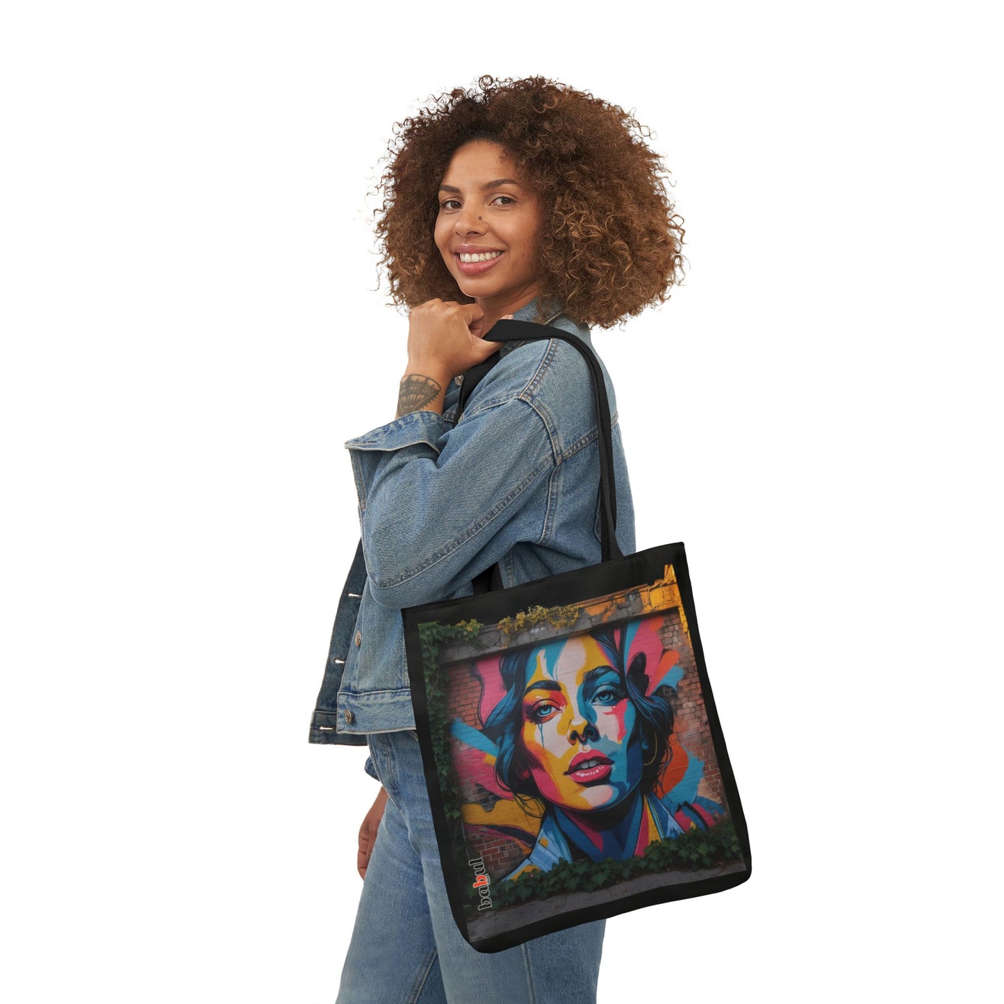 Artistic Surge - Eco-Friendly Canvas Tote Bag - FEMALE FACE