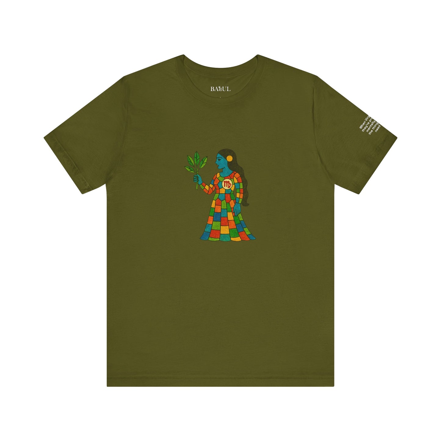 VIRGO - T-shirt, The Zodiac in Colors