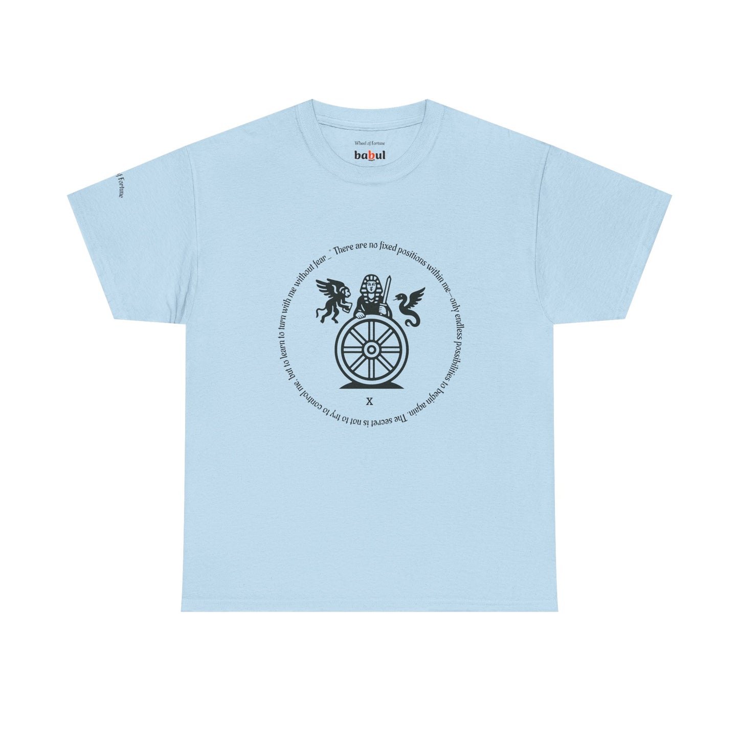 Wheel of Fortune - ArcanaPop T-Shirt – Where Tarot Magic Meets Pop Art