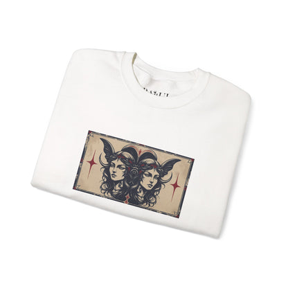 Gemini - Gothic Zodiac Blue Sweatshirt